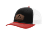 Black | White | Red Richardson 112 Tri Color