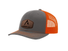 Charcoal | Orange Richardson 112 Split Color