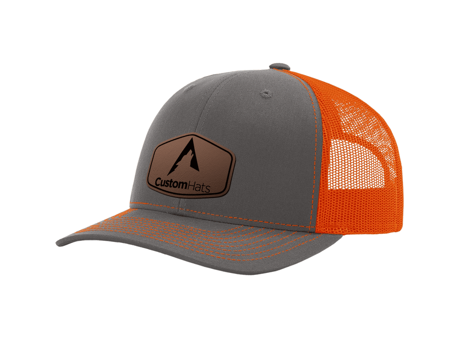 Charcoal | Orange Richardson 112 Split Color