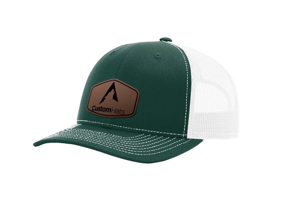 Dark Green | White Richardson 112 Split Color
