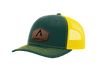 Dark Green | Yellow Richardson 112 Split Color