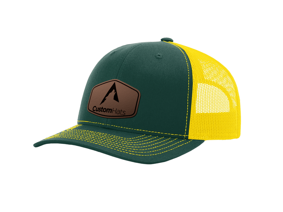Dark Green | Yellow Richardson 112 Split Color