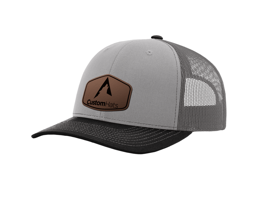 Gray | Charcoal | Black Richardson 112 Tri Color