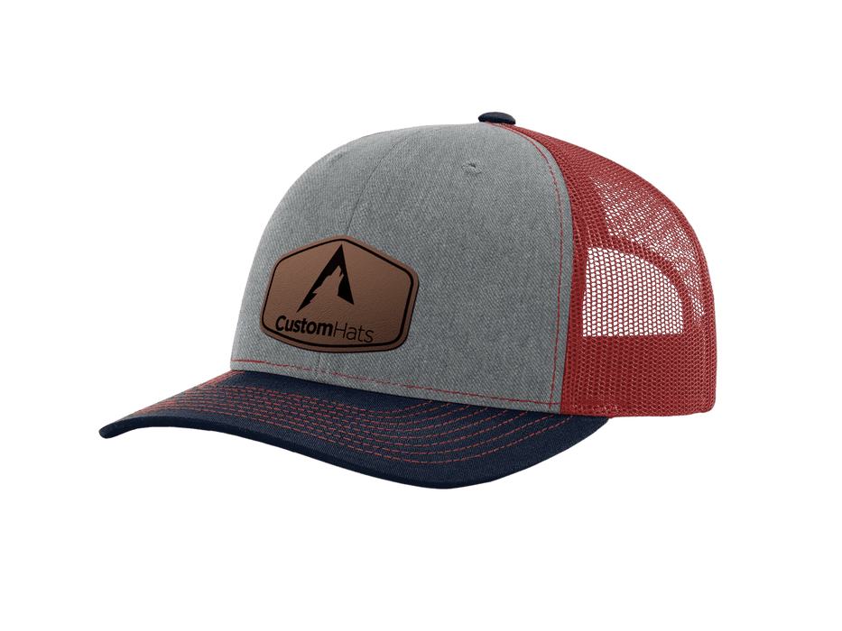 Heather Gray | Cardinal | Navy Richardson 112 Tri Color