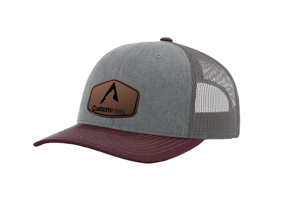 Heather Gray | Charcoal | Maroon Richardson 112 Tri Color