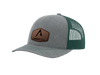Heather Gray | Dark Green Richardson 112 Split Color