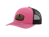 Hot Pink | Black Richardson 112 Split Color