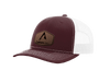 Maroon | White Richardson 112 Split Color
