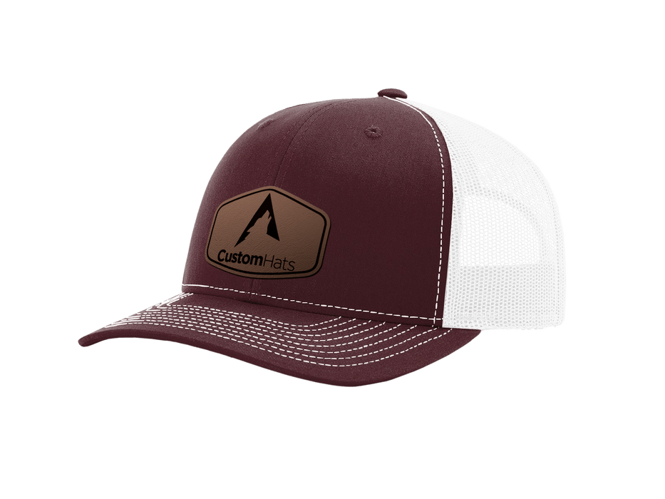 Maroon | White Richardson 112 Split Color