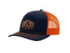 Navy | Orange Richardson 112 Split Color