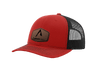 Red | Black Richardson 112 Split Color