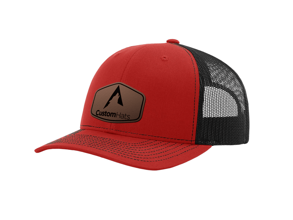 Red | Black Richardson 112 Split Color