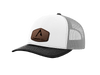 White | Aluminum | Black Richardson 112 Tri Color