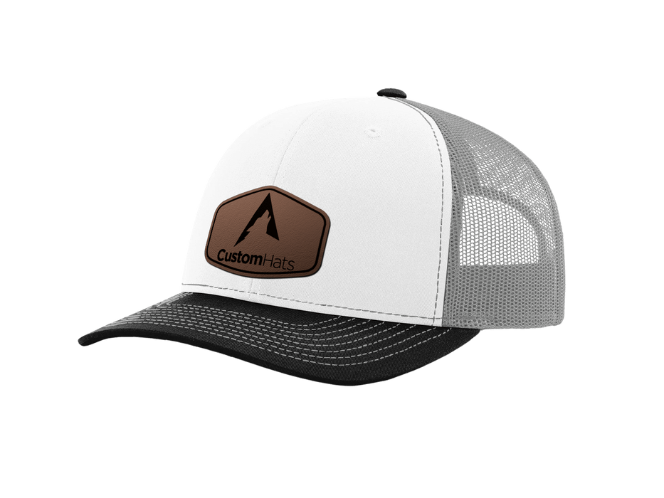 White | Aluminum | Black Richardson 112 Tri Color