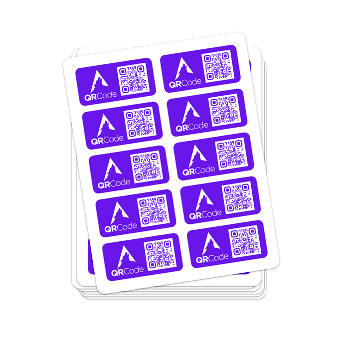 QR Code Labels — Apex Stickers LLC