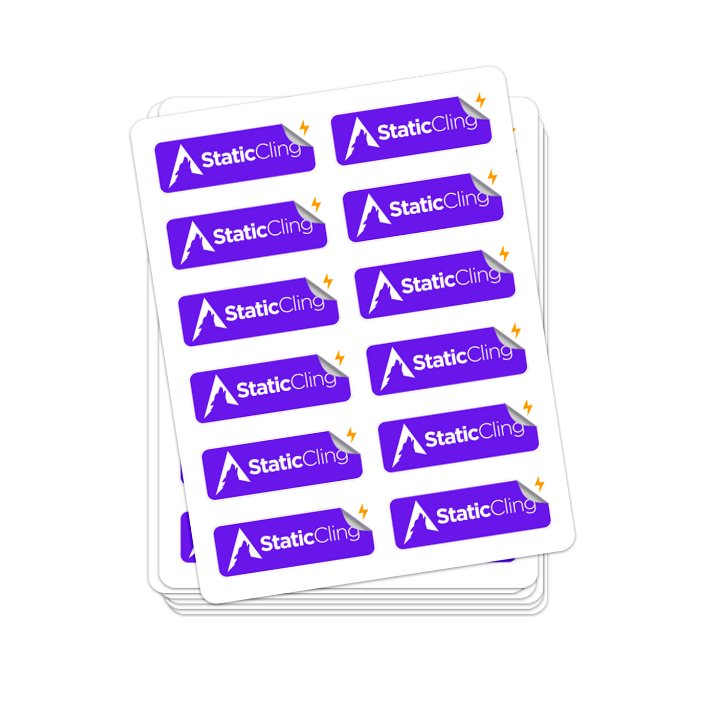 Static Cling Labels — Apex Stickers LLC
